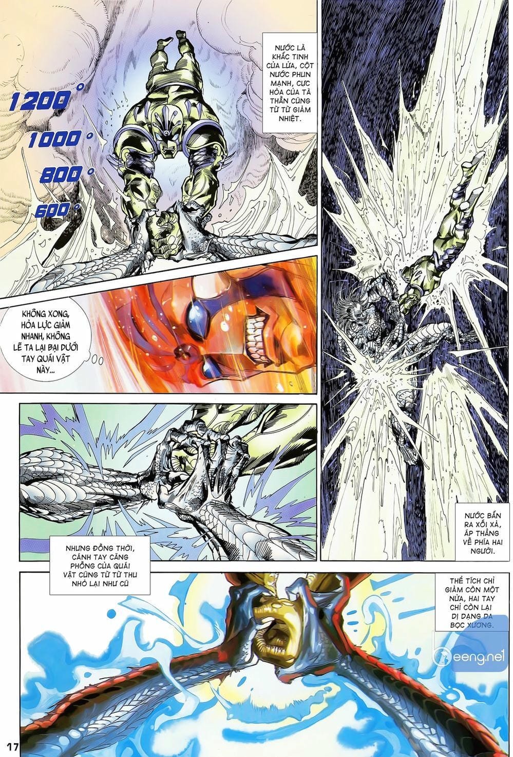 Truyện Tranh Long Hổ 5 Thế trang 8