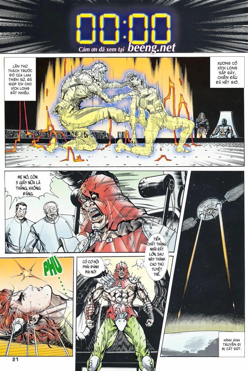 Truyện Tranh Long Hổ 5 Thế trang 8