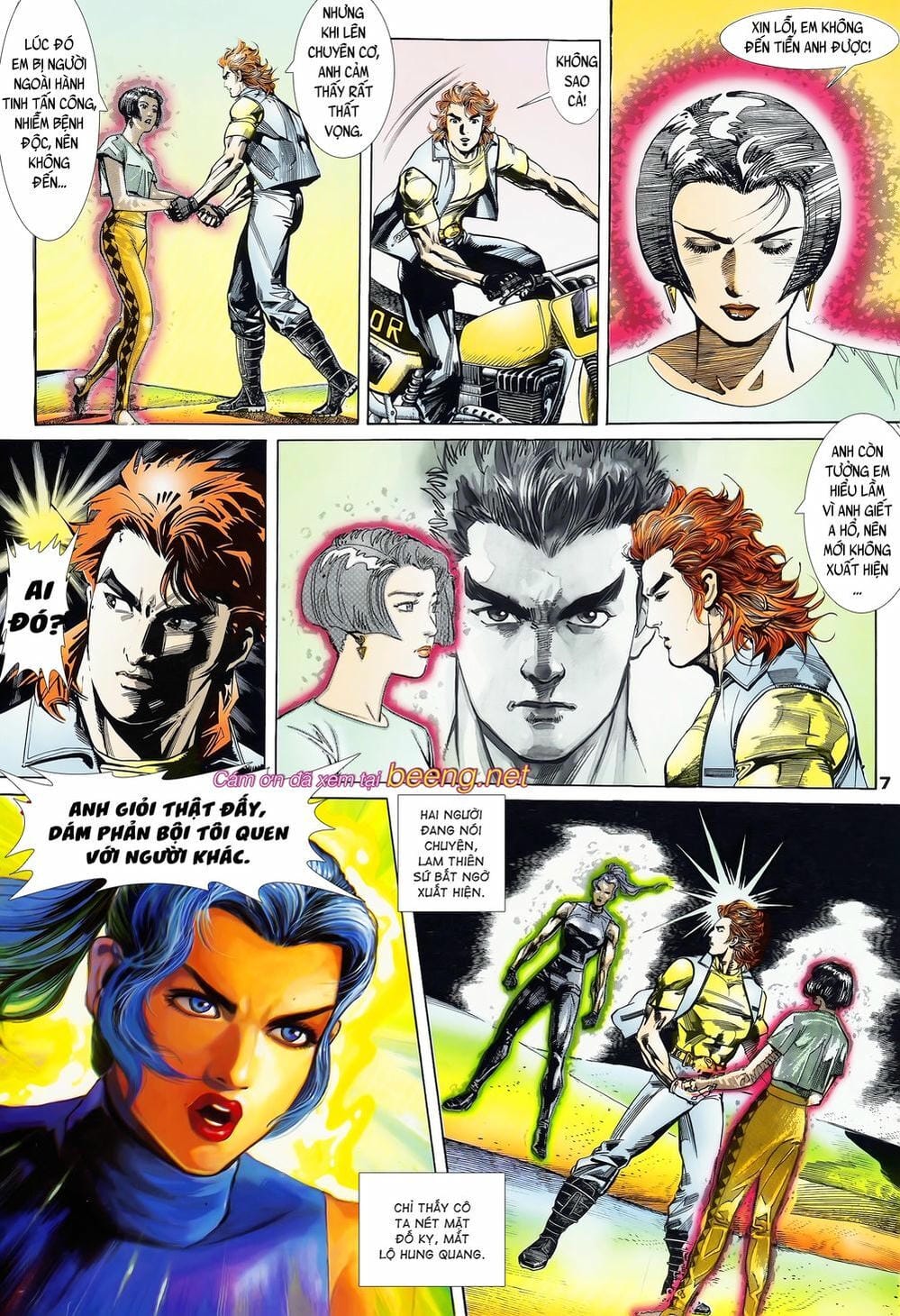 Truyện Tranh Long Hổ 5 Thế trang 8