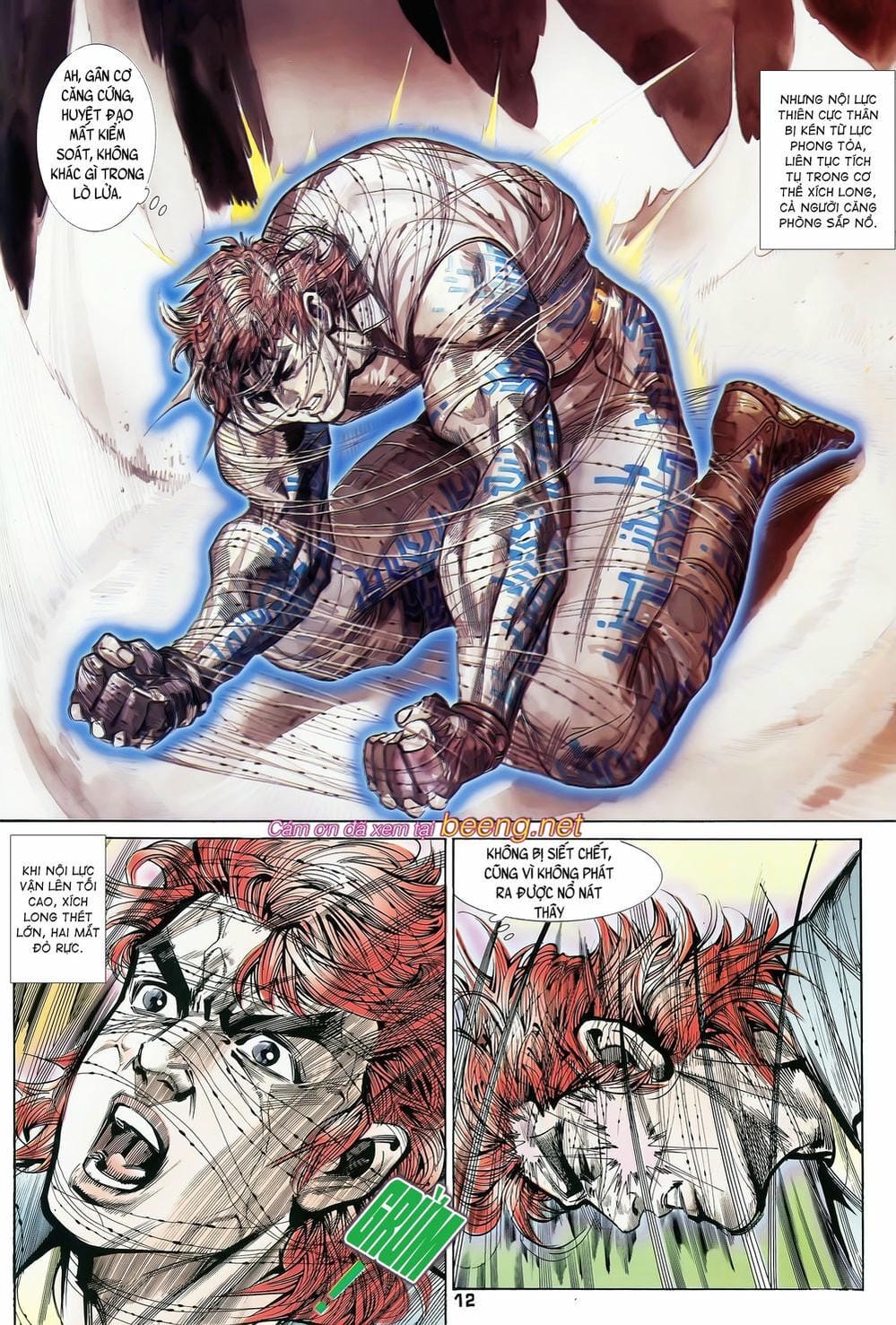 Truyện Tranh Long Hổ 5 Thế trang 8