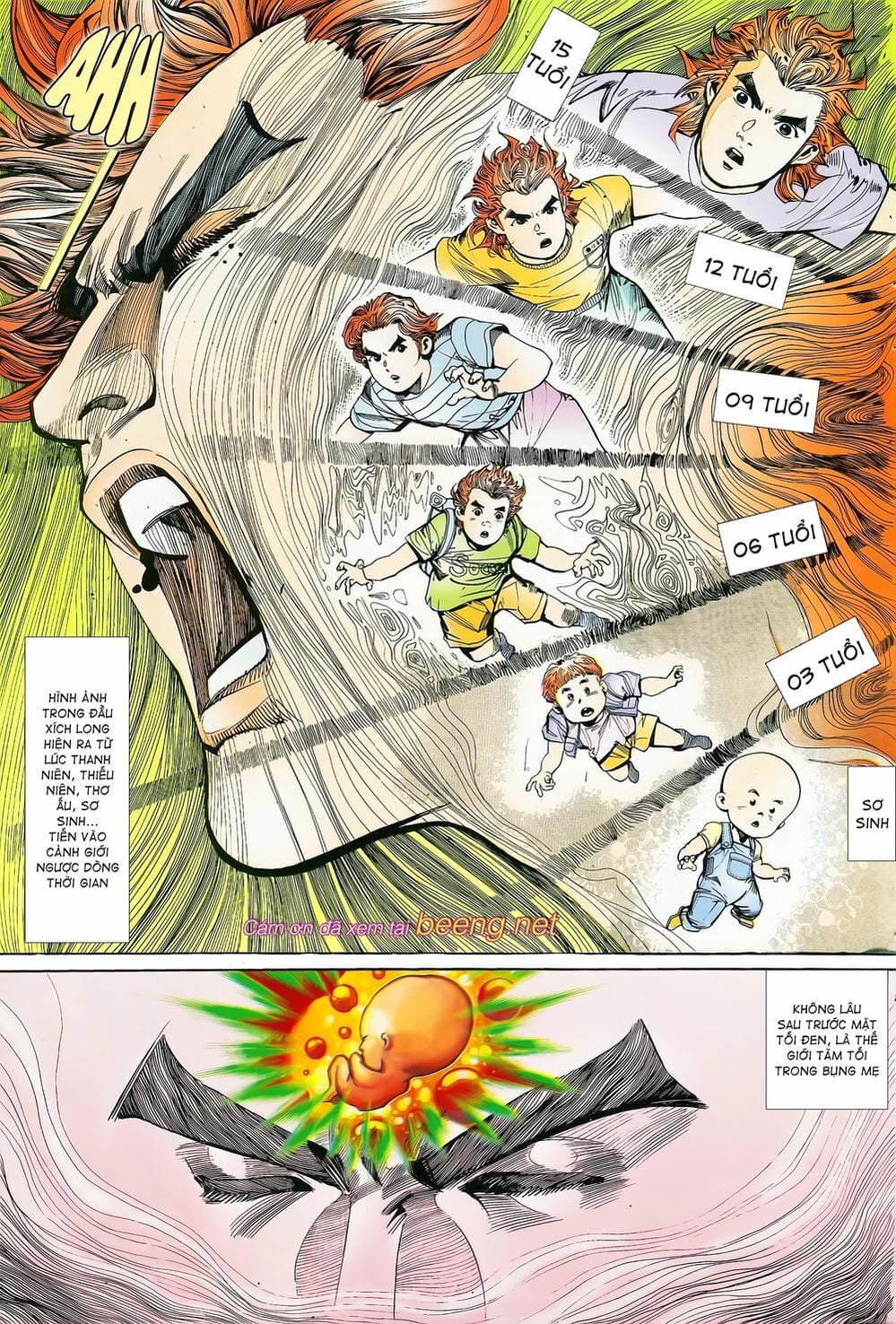 Truyện Tranh Long Hổ 5 Thế trang 8