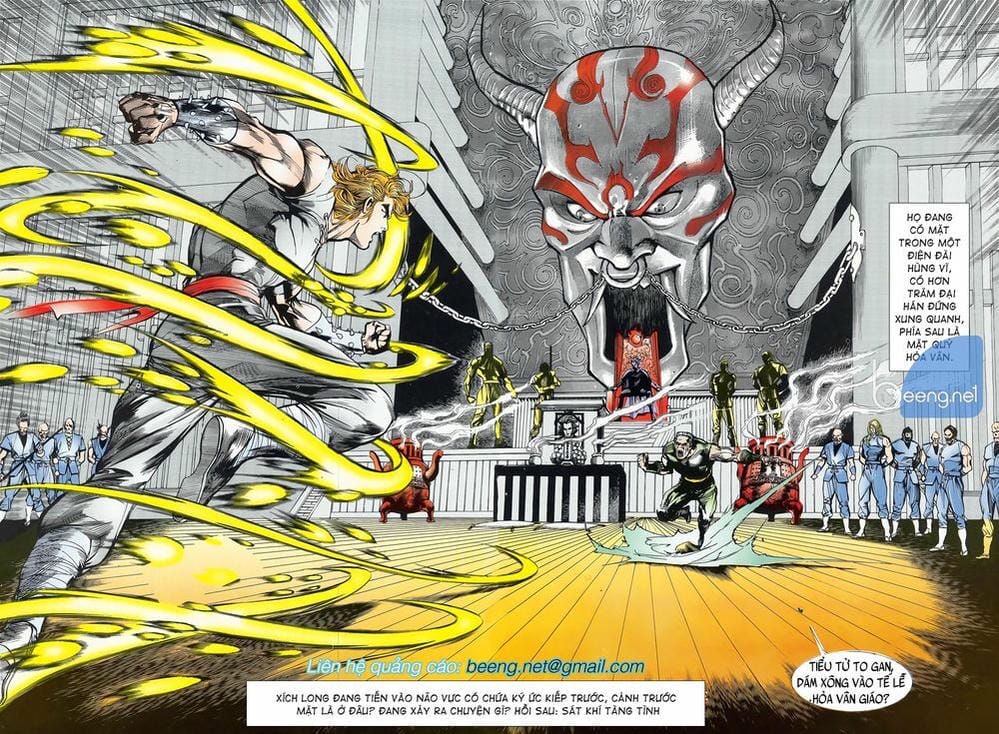 Truyện Tranh Long Hổ 5 Thế trang 8