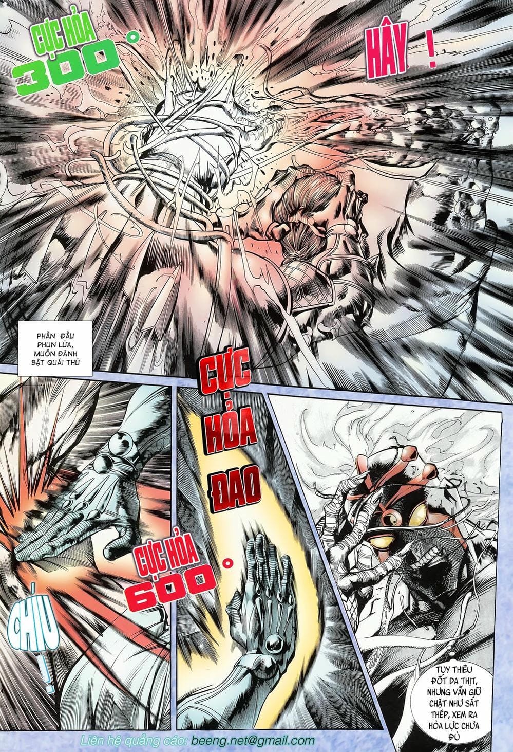 Truyện Tranh Long Hổ 5 Thế trang 8