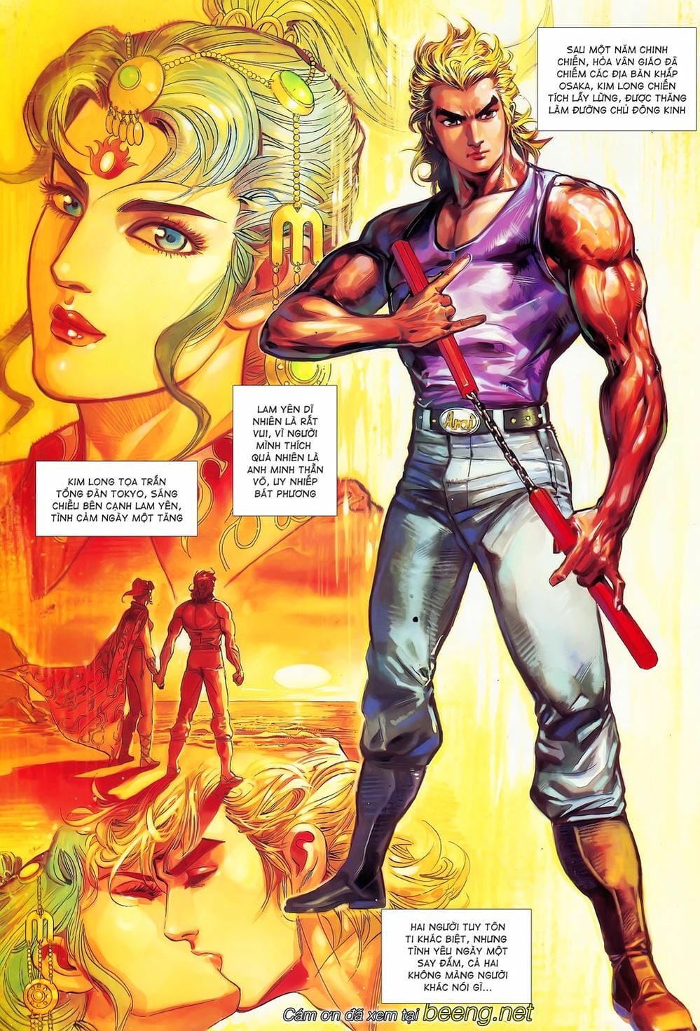 Truyện Tranh Long Hổ 5 Thế trang 8