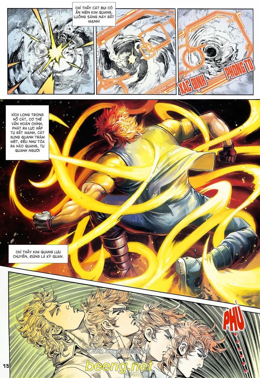 Truyện Tranh Long Hổ 5 Thế trang 8