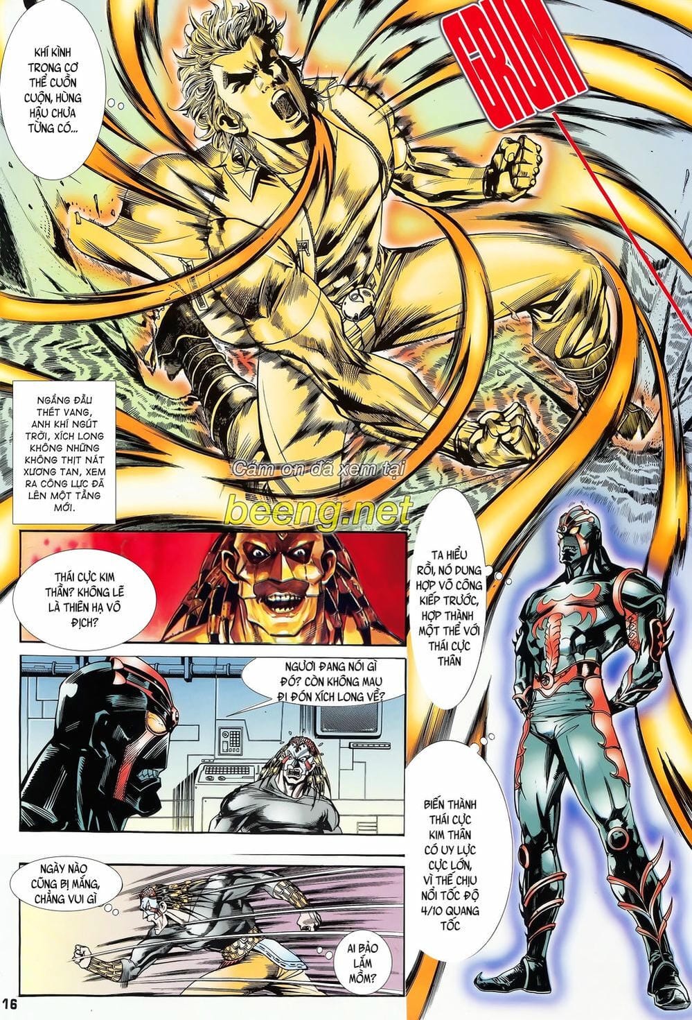 Truyện Tranh Long Hổ 5 Thế trang 8