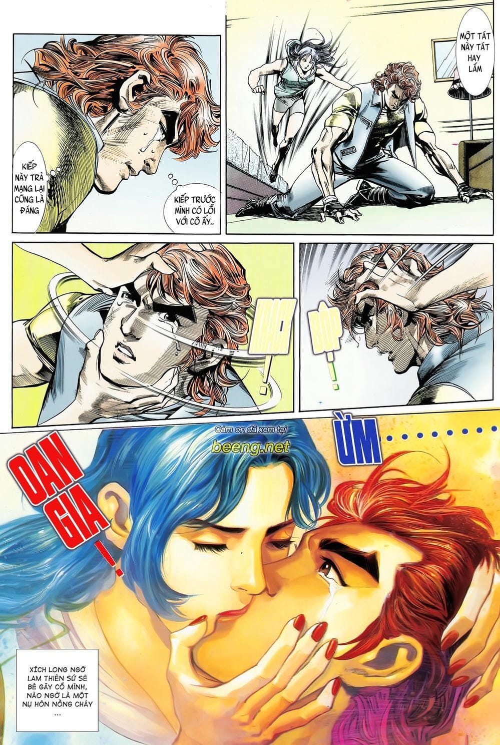 Truyện Tranh Long Hổ 5 Thế trang 8