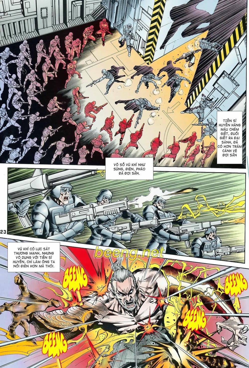 Truyện Tranh Long Hổ 5 Thế trang 8