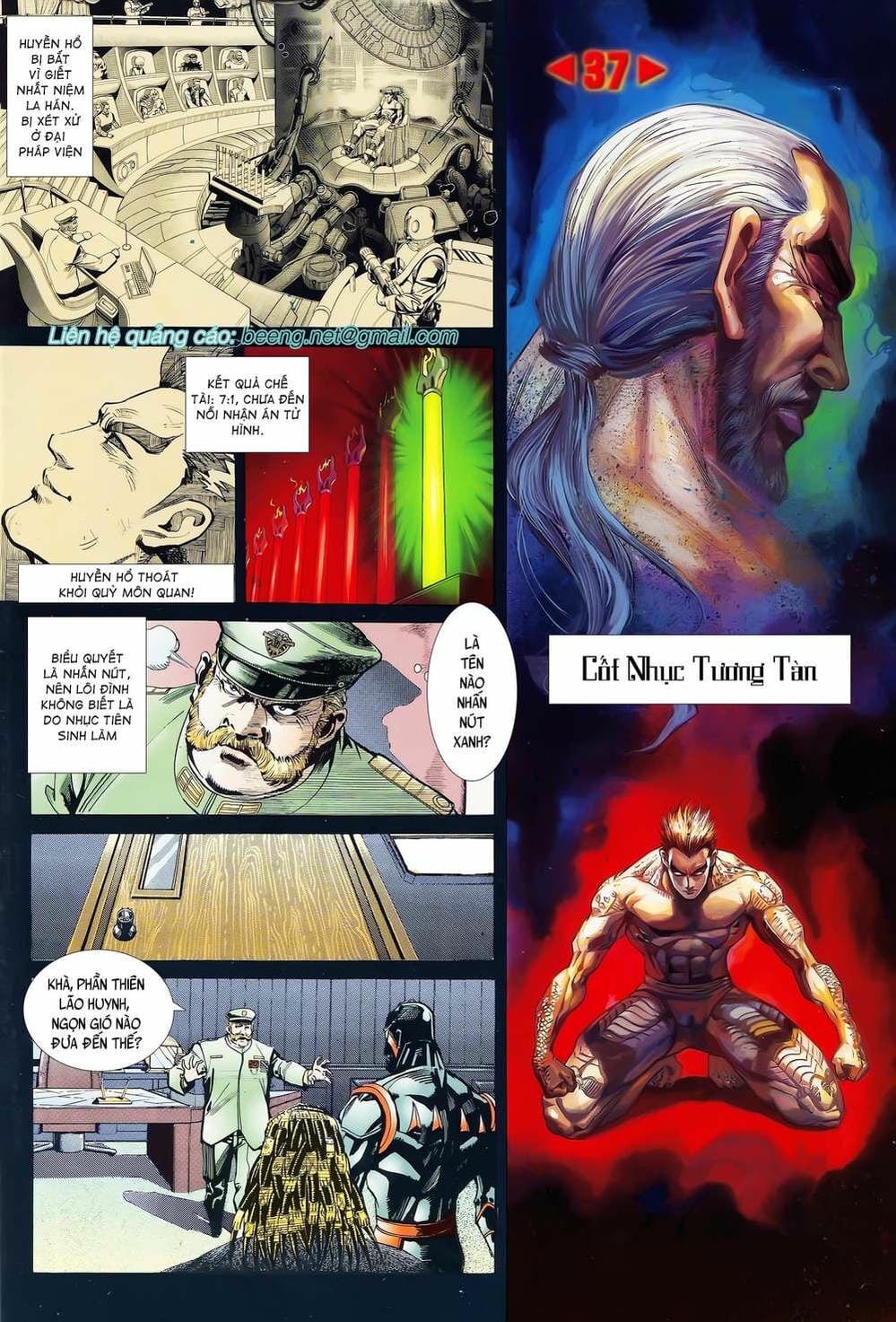 Truyện Tranh Long Hổ 5 Thế trang 8