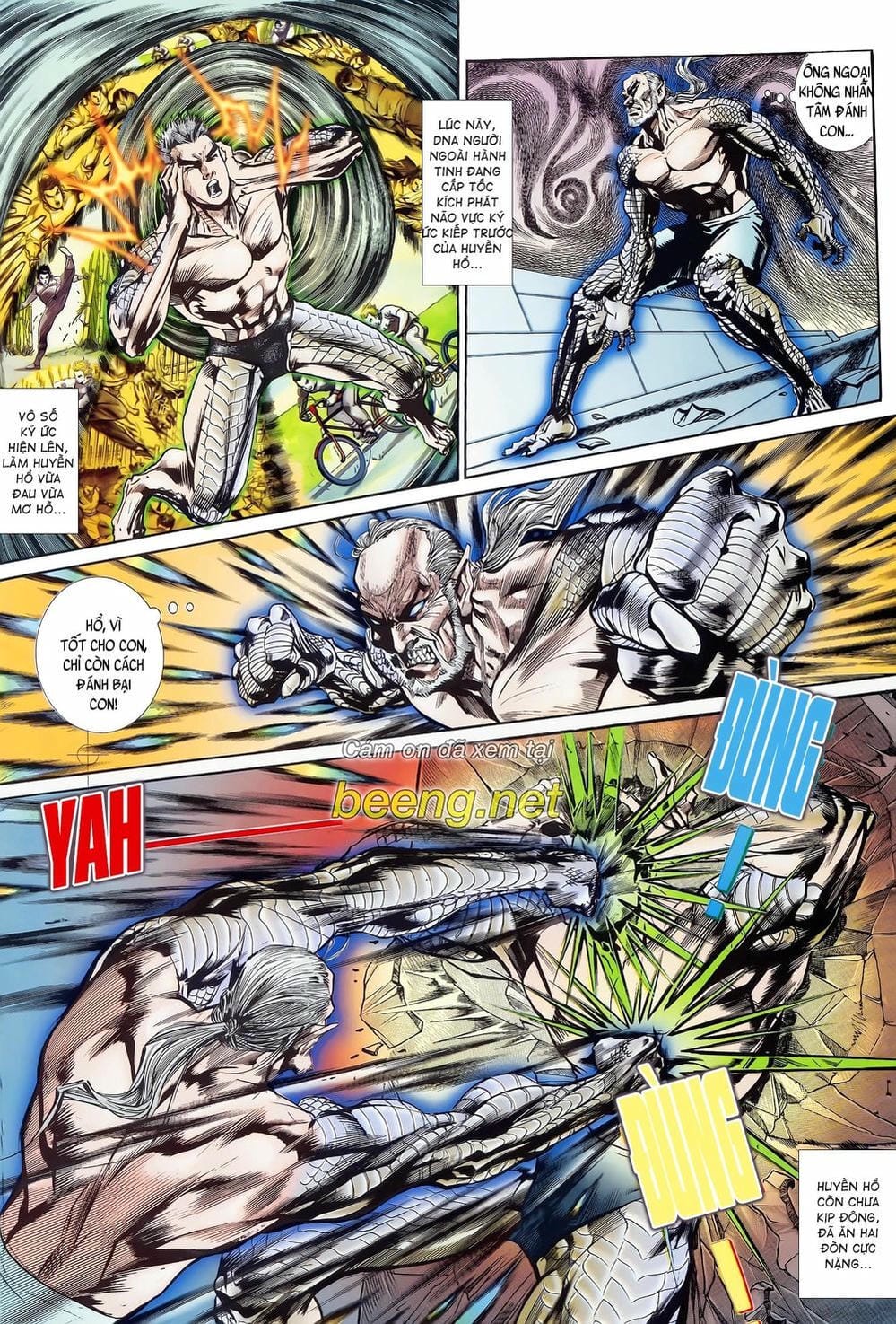 Truyện Tranh Long Hổ 5 Thế trang 8