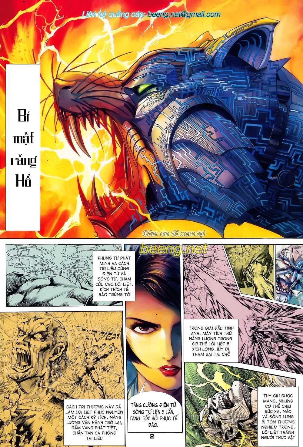 Truyện Tranh Long Hổ 5 Thế trang 8