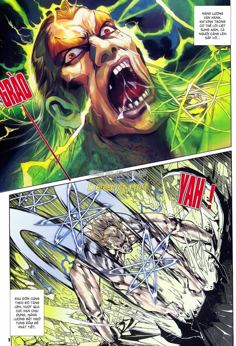 Truyện Tranh Long Hổ 5 Thế trang 8