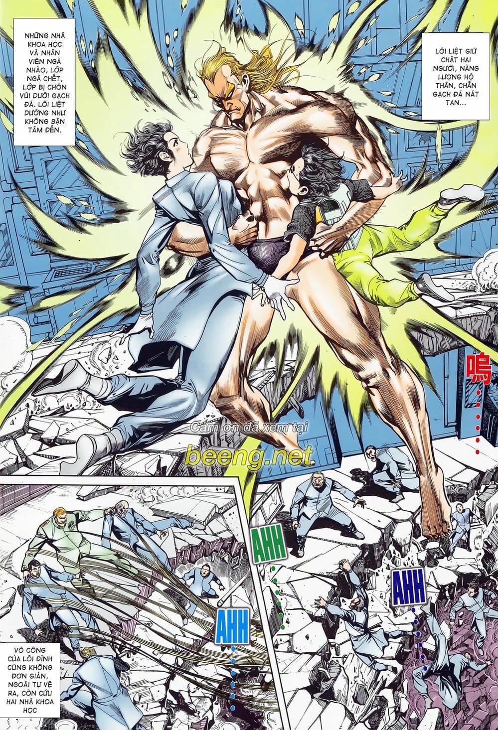 Truyện Tranh Long Hổ 5 Thế trang 8