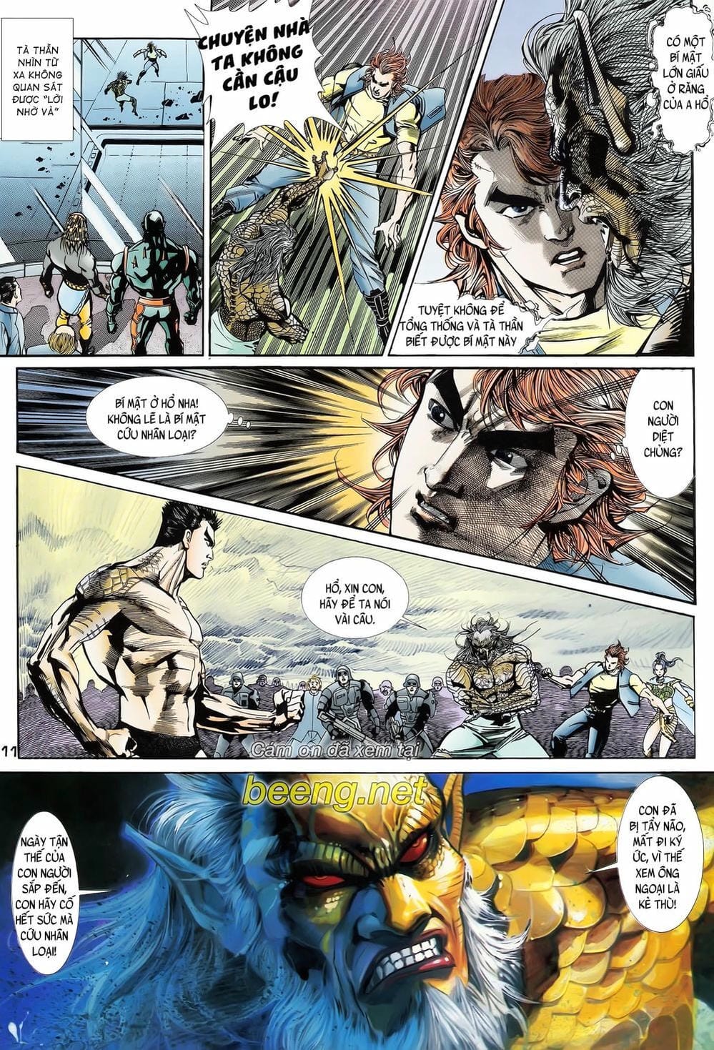 Truyện Tranh Long Hổ 5 Thế trang 8