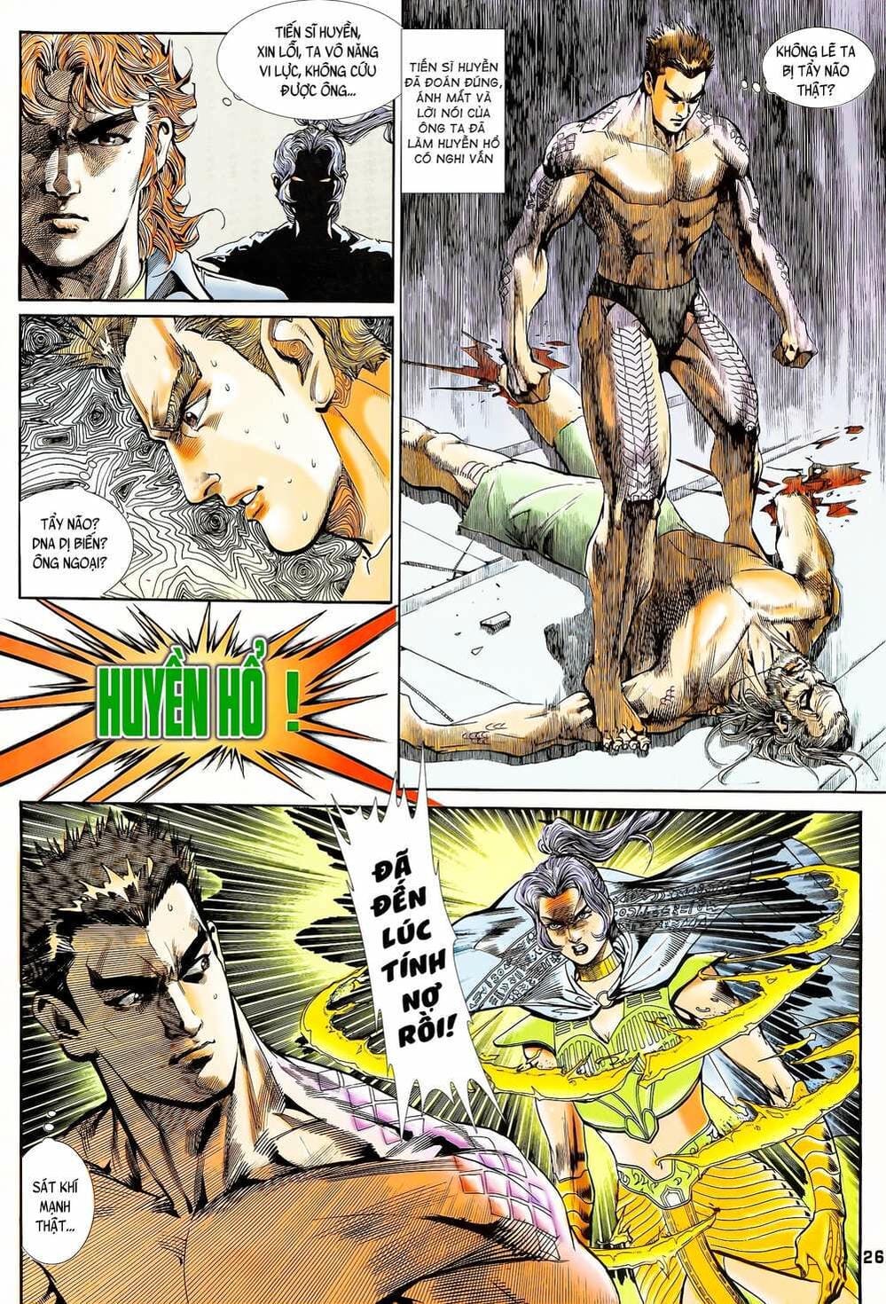 Truyện Tranh Long Hổ 5 Thế trang 8