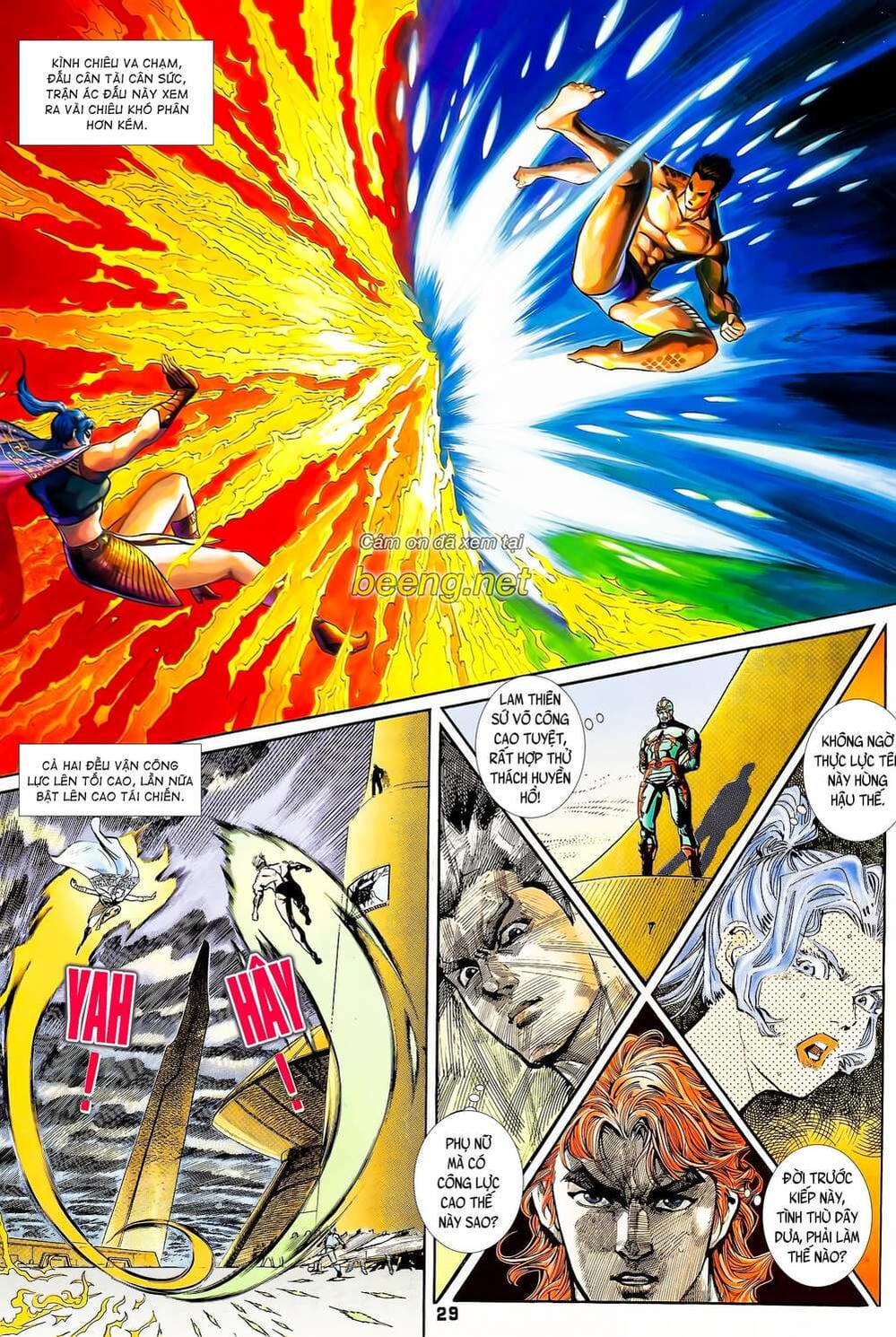 Truyện Tranh Long Hổ 5 Thế trang 8
