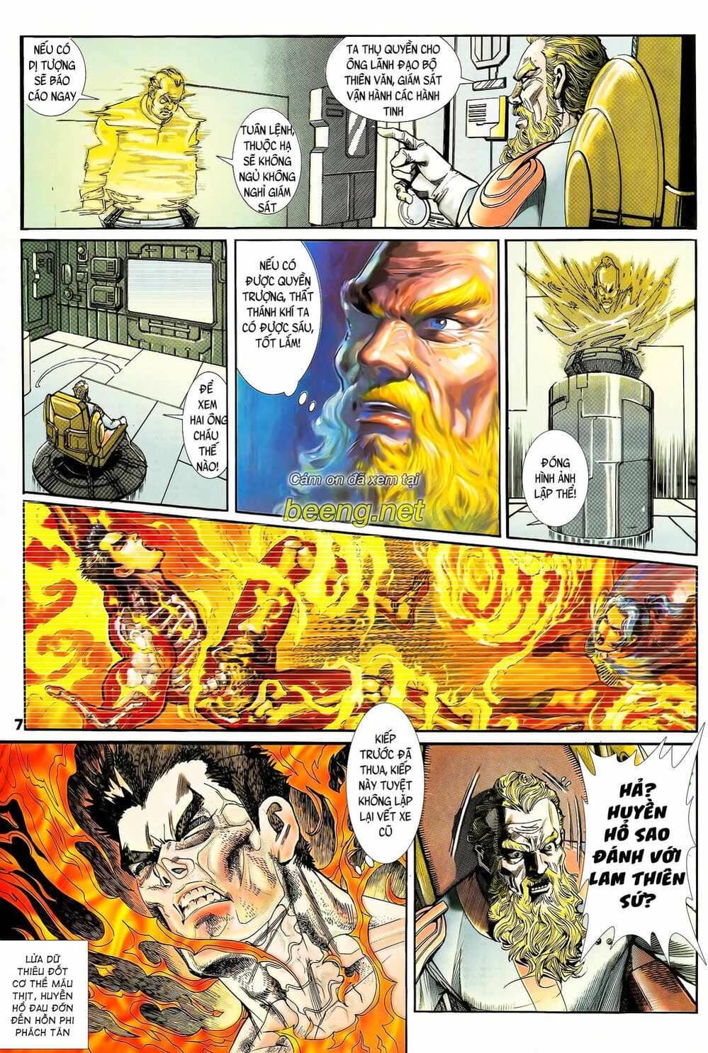 Truyện Tranh Long Hổ 5 Thế trang 8