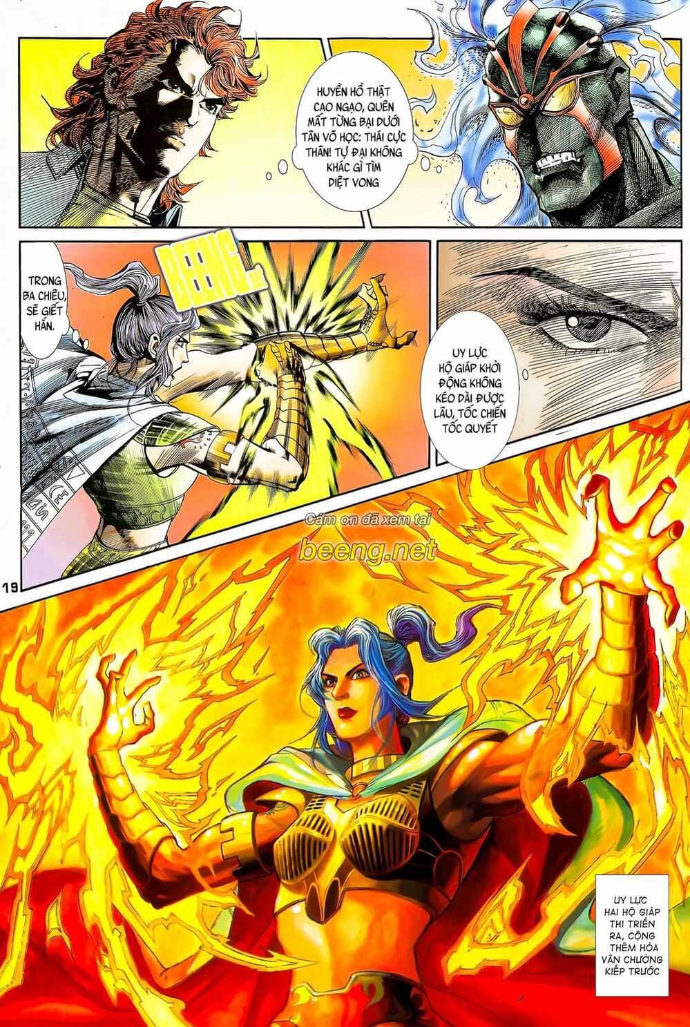 Truyện Tranh Long Hổ 5 Thế trang 8