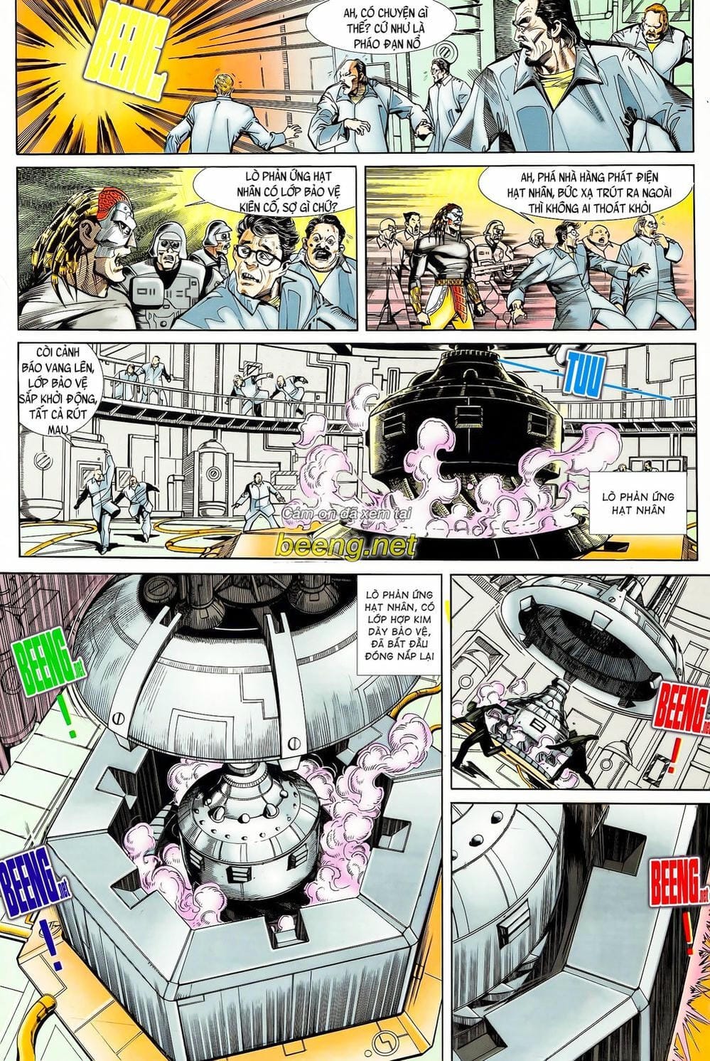 Truyện Tranh Long Hổ 5 Thế trang 8