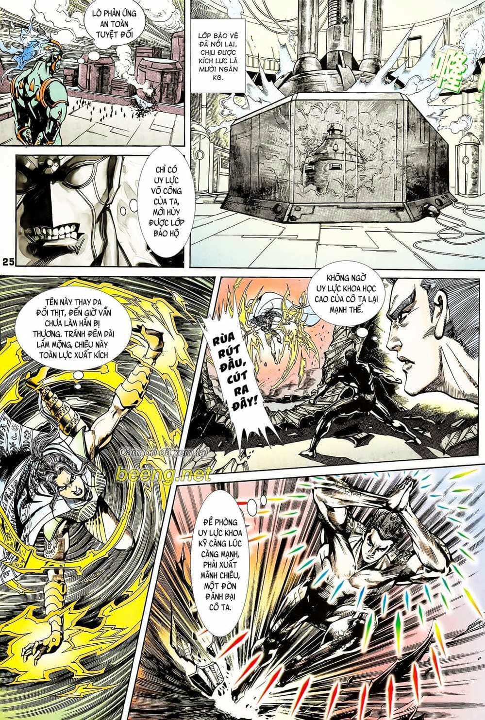 Truyện Tranh Long Hổ 5 Thế trang 8