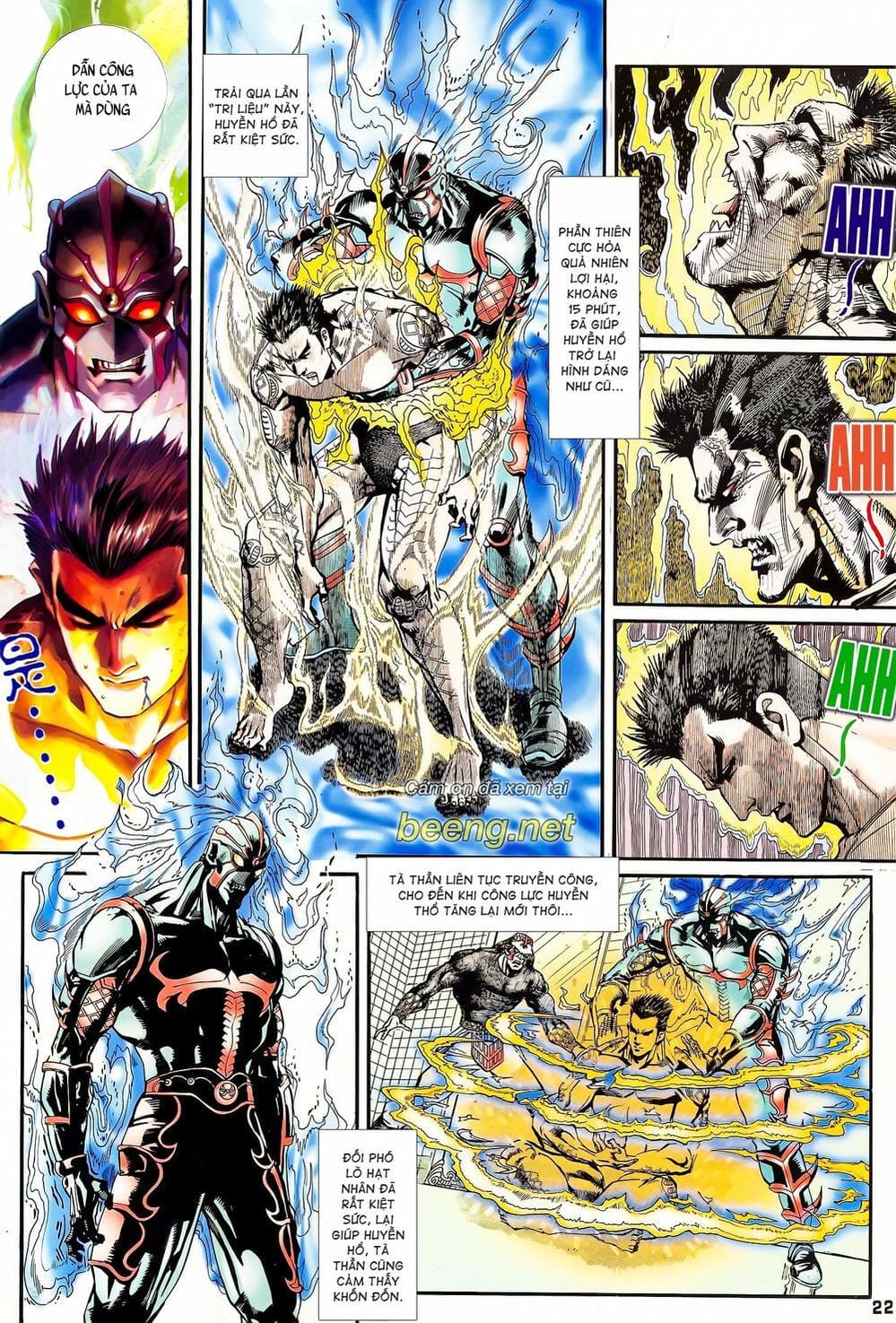 Truyện Tranh Long Hổ 5 Thế trang 8