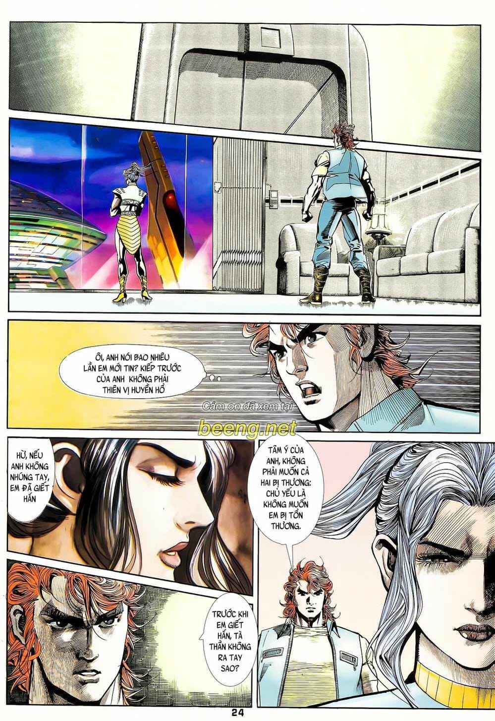 Truyện Tranh Long Hổ 5 Thế trang 8