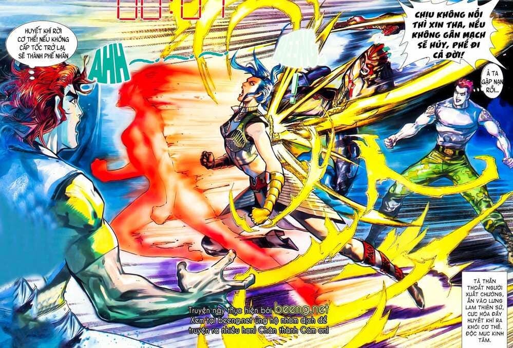 Truyện Tranh Long Hổ 5 Thế trang 8