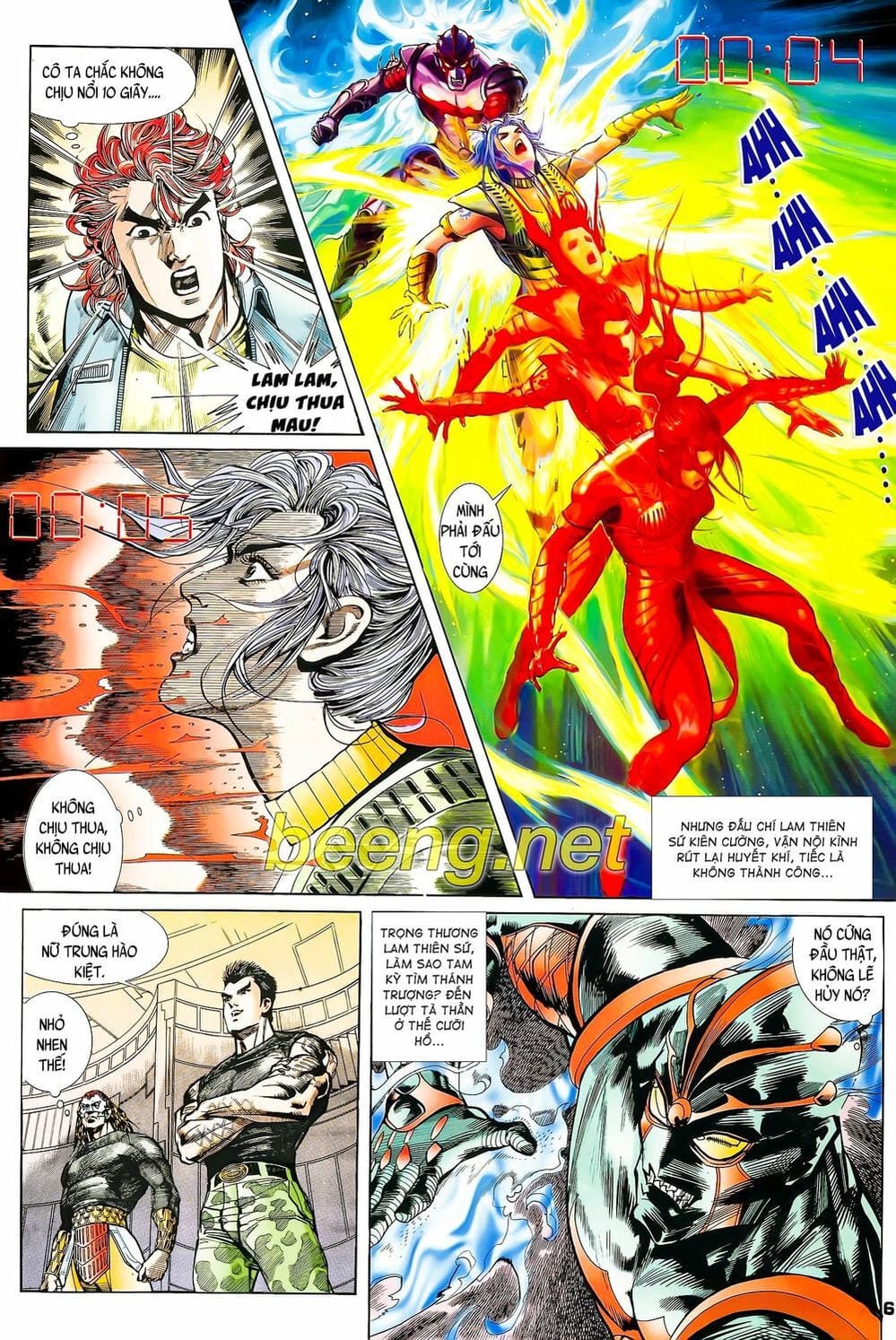 Truyện Tranh Long Hổ 5 Thế trang 8