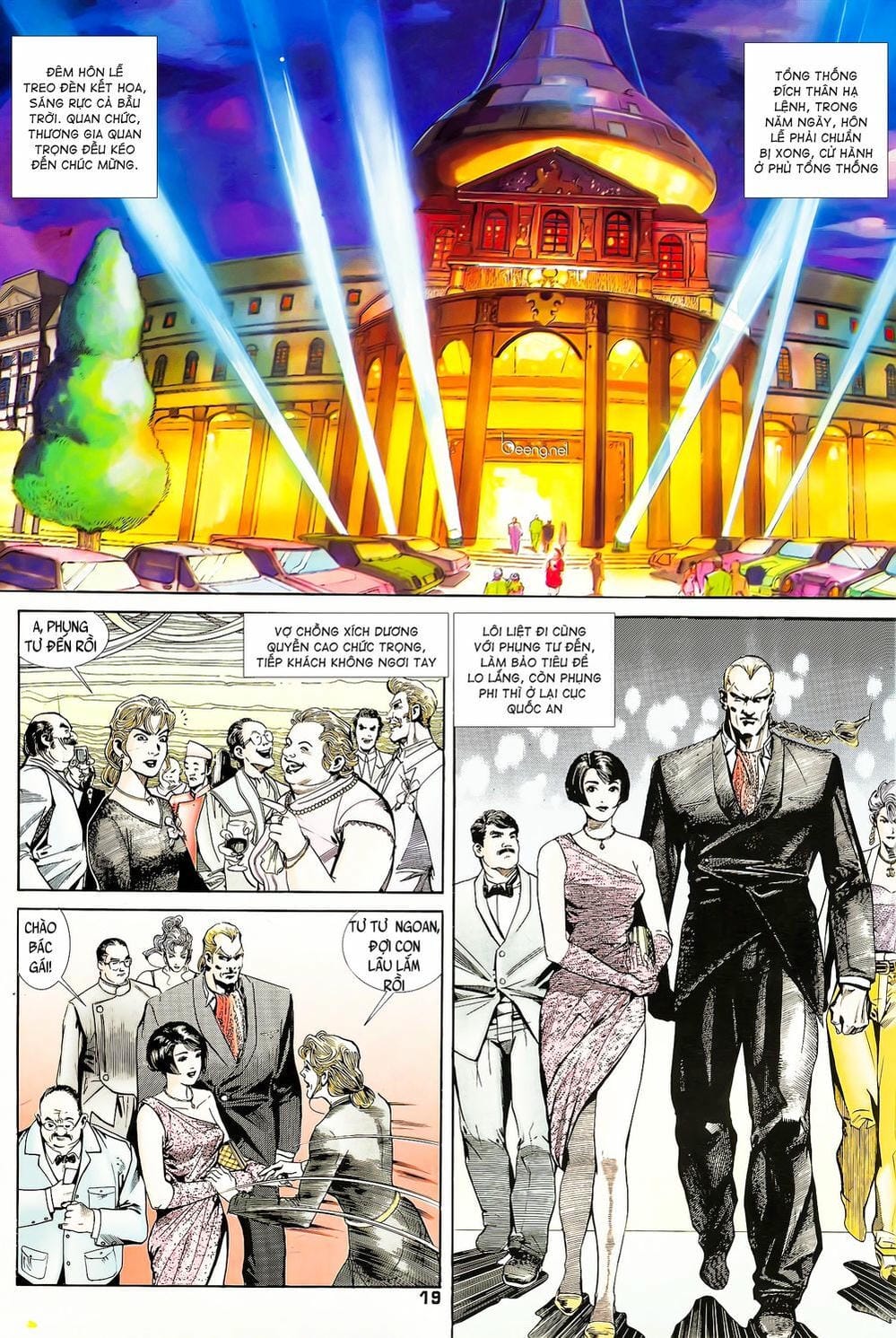 Truyện Tranh Long Hổ 5 Thế trang 8