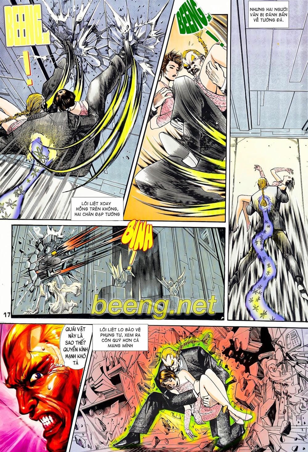 Truyện Tranh Long Hổ 5 Thế trang 8