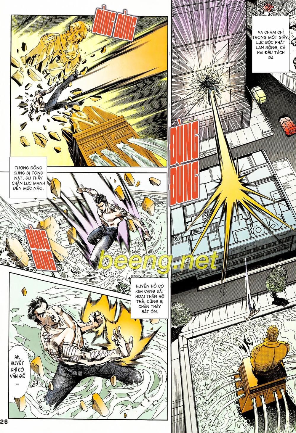 Truyện Tranh Long Hổ 5 Thế trang 8