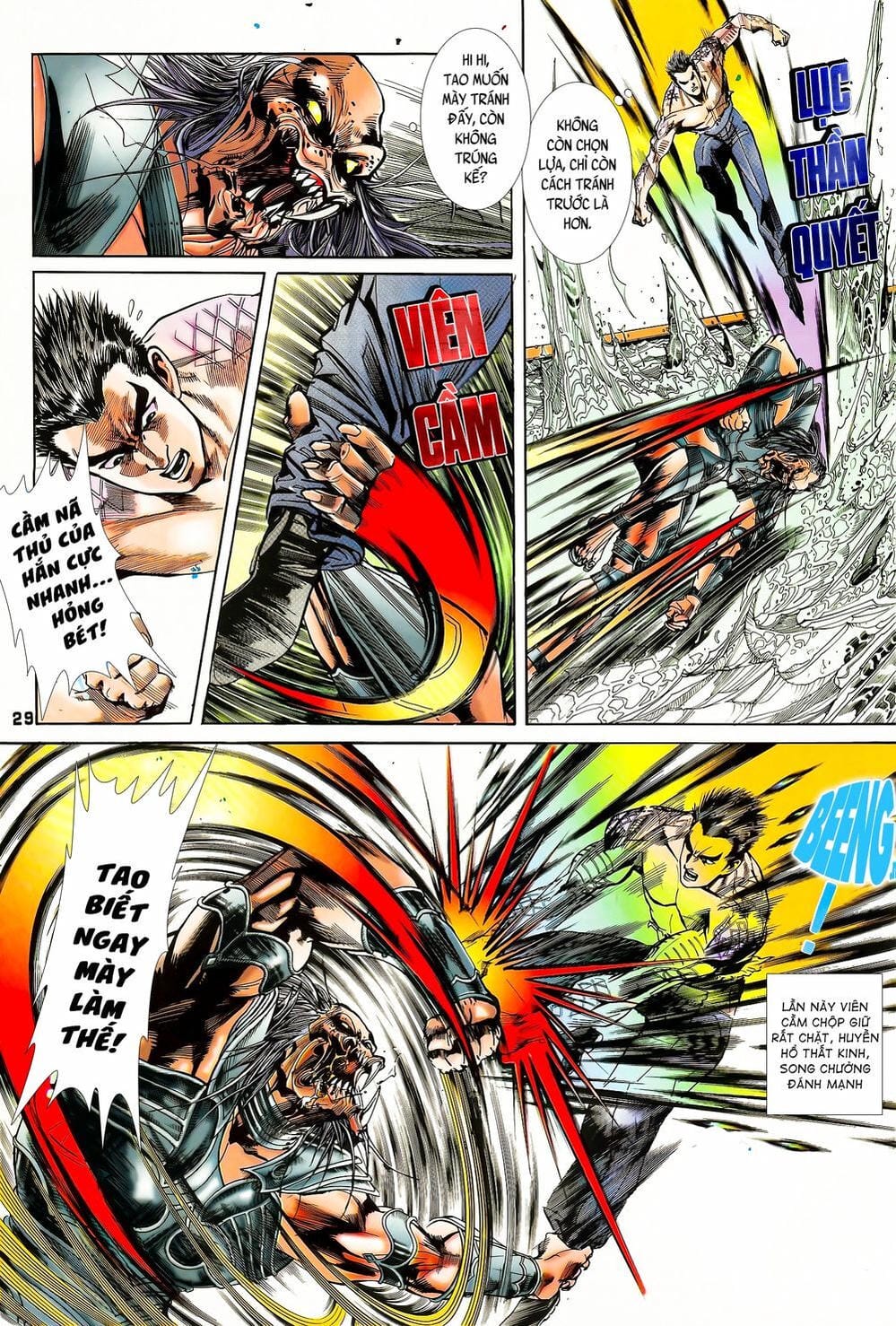 Truyện Tranh Long Hổ 5 Thế trang 8