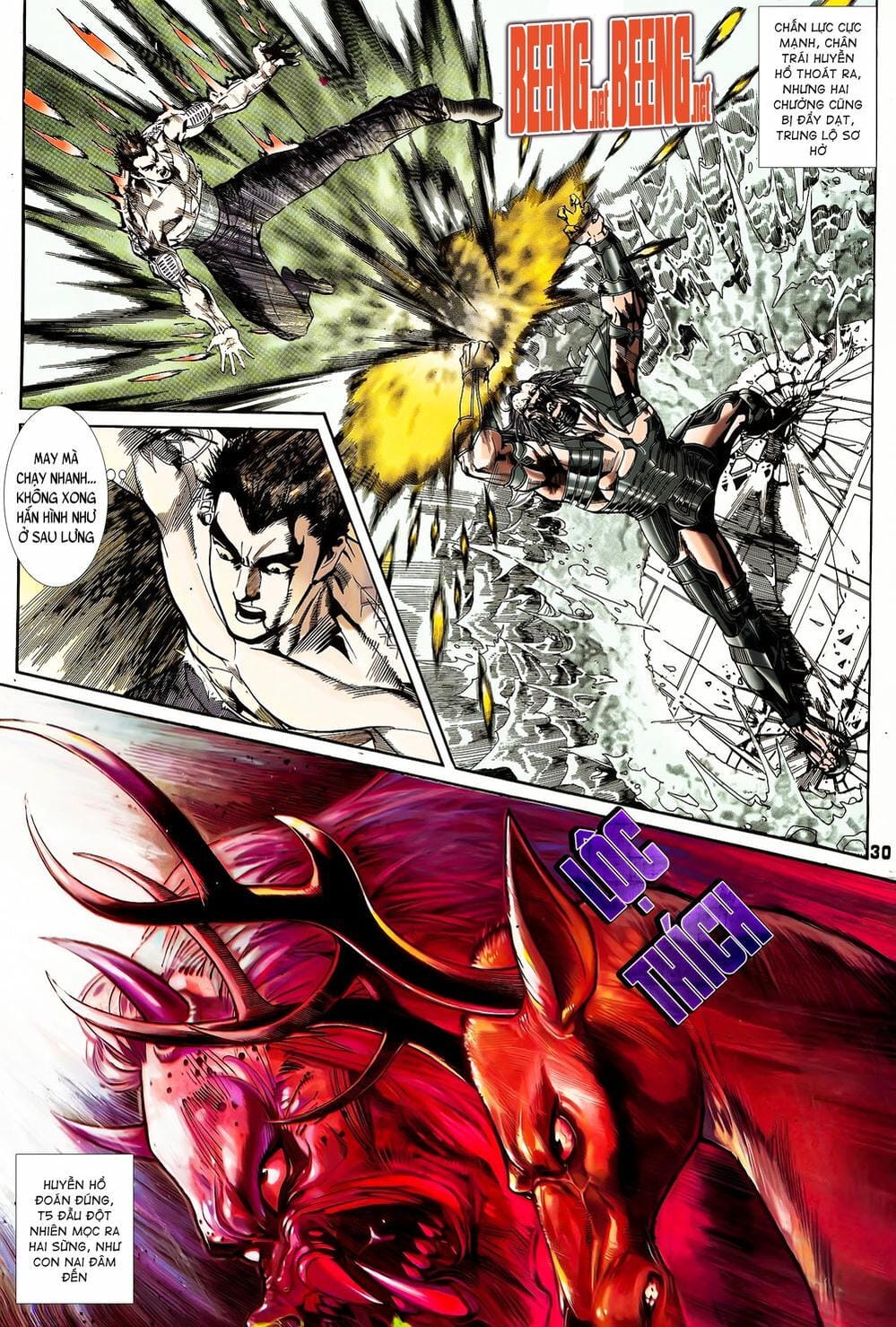 Truyện Tranh Long Hổ 5 Thế trang 8
