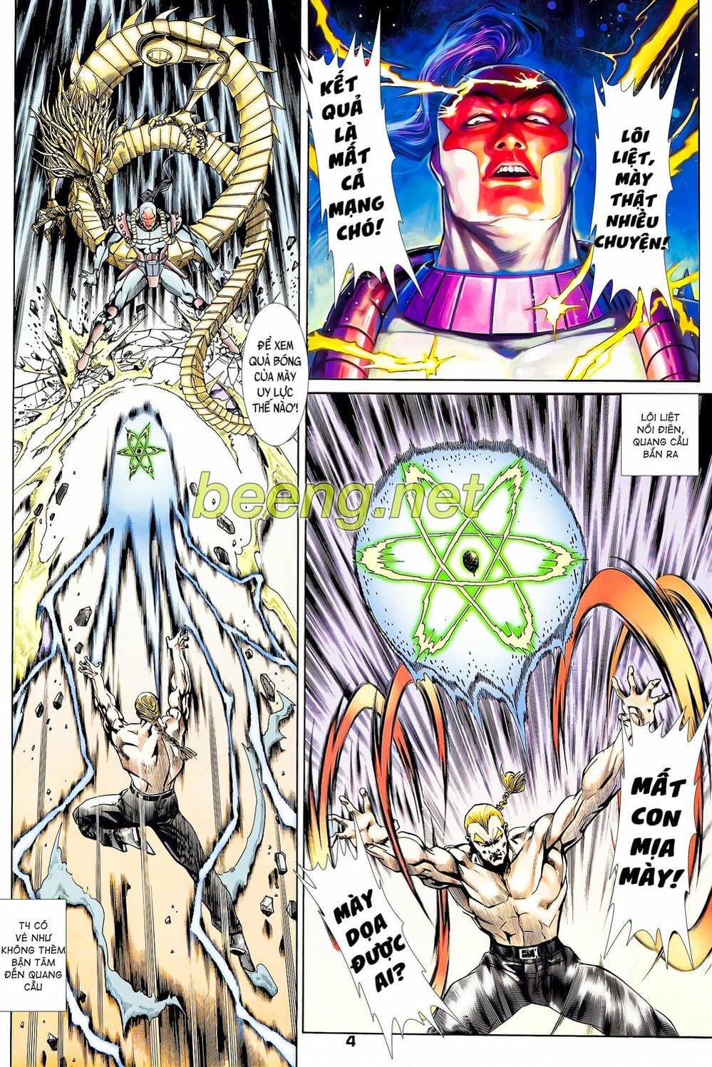 Truyện Tranh Long Hổ 5 Thế trang 8