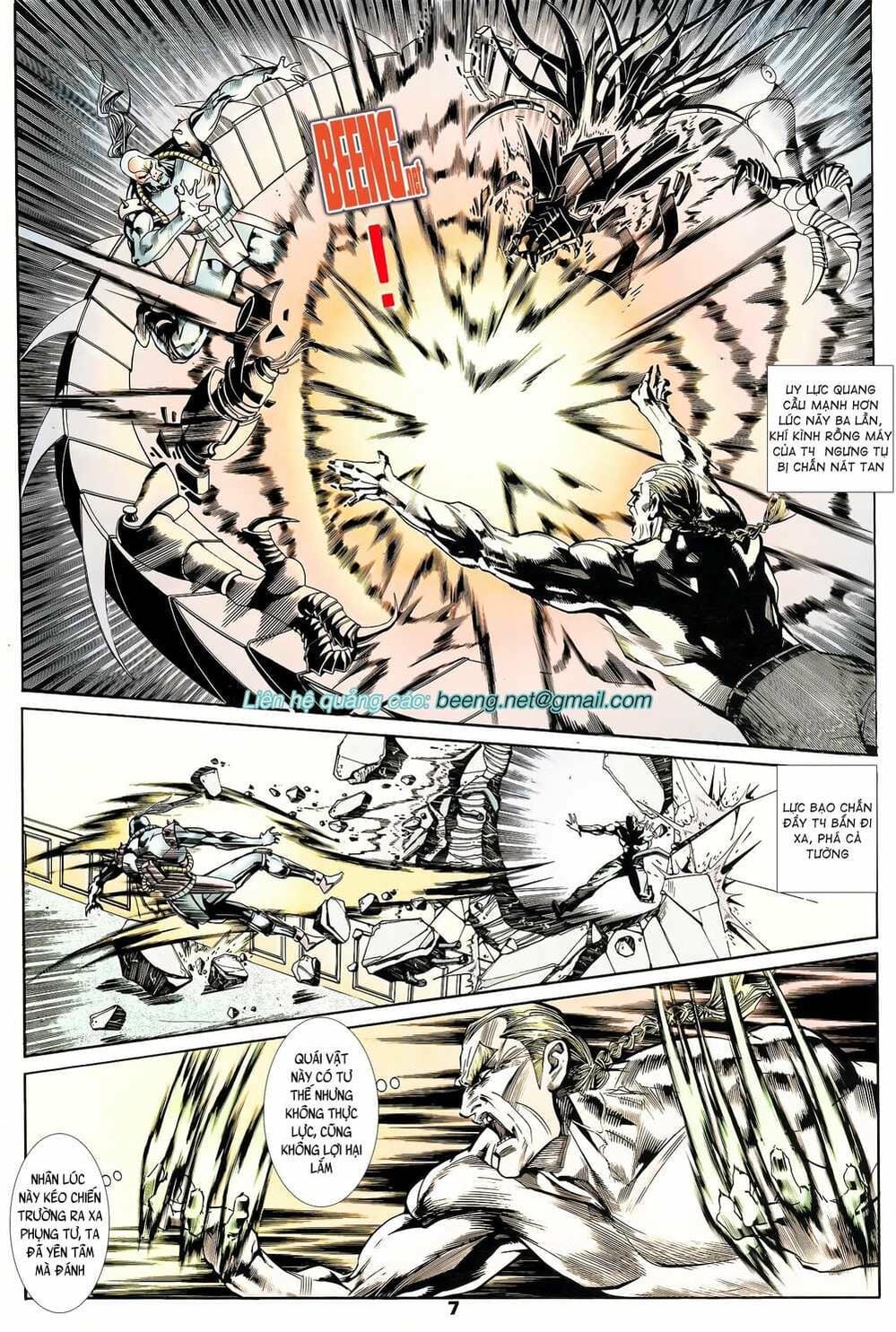 Truyện Tranh Long Hổ 5 Thế trang 8