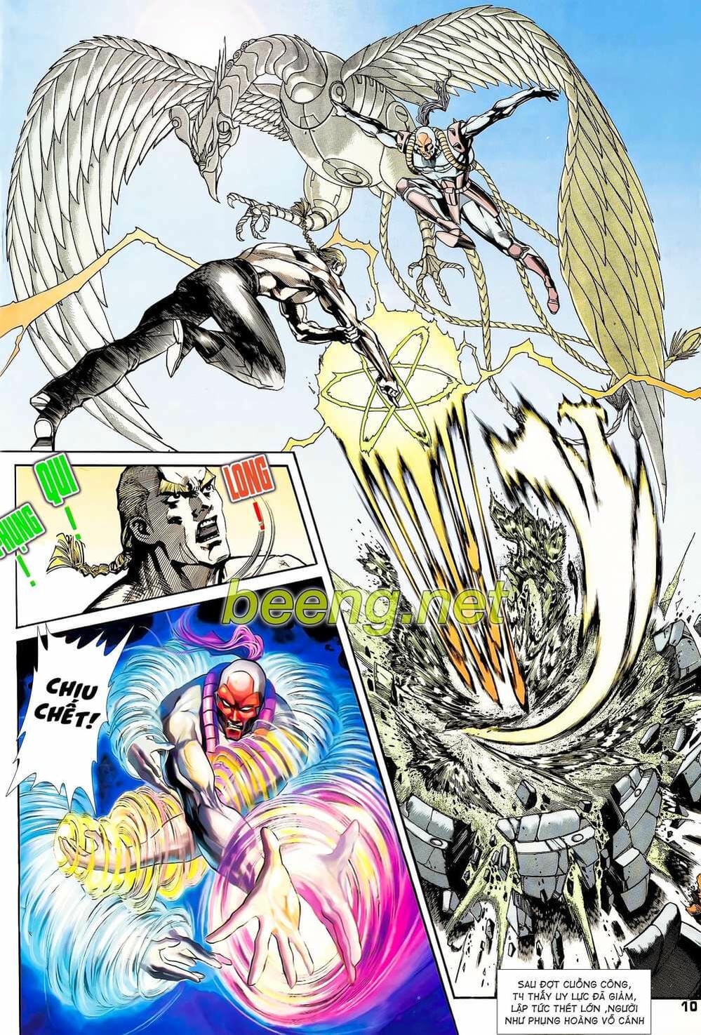 Truyện Tranh Long Hổ 5 Thế trang 8