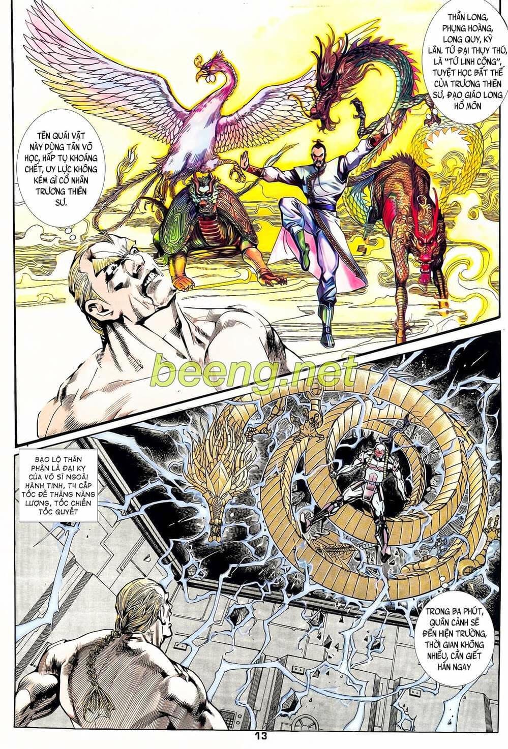 Truyện Tranh Long Hổ 5 Thế trang 8