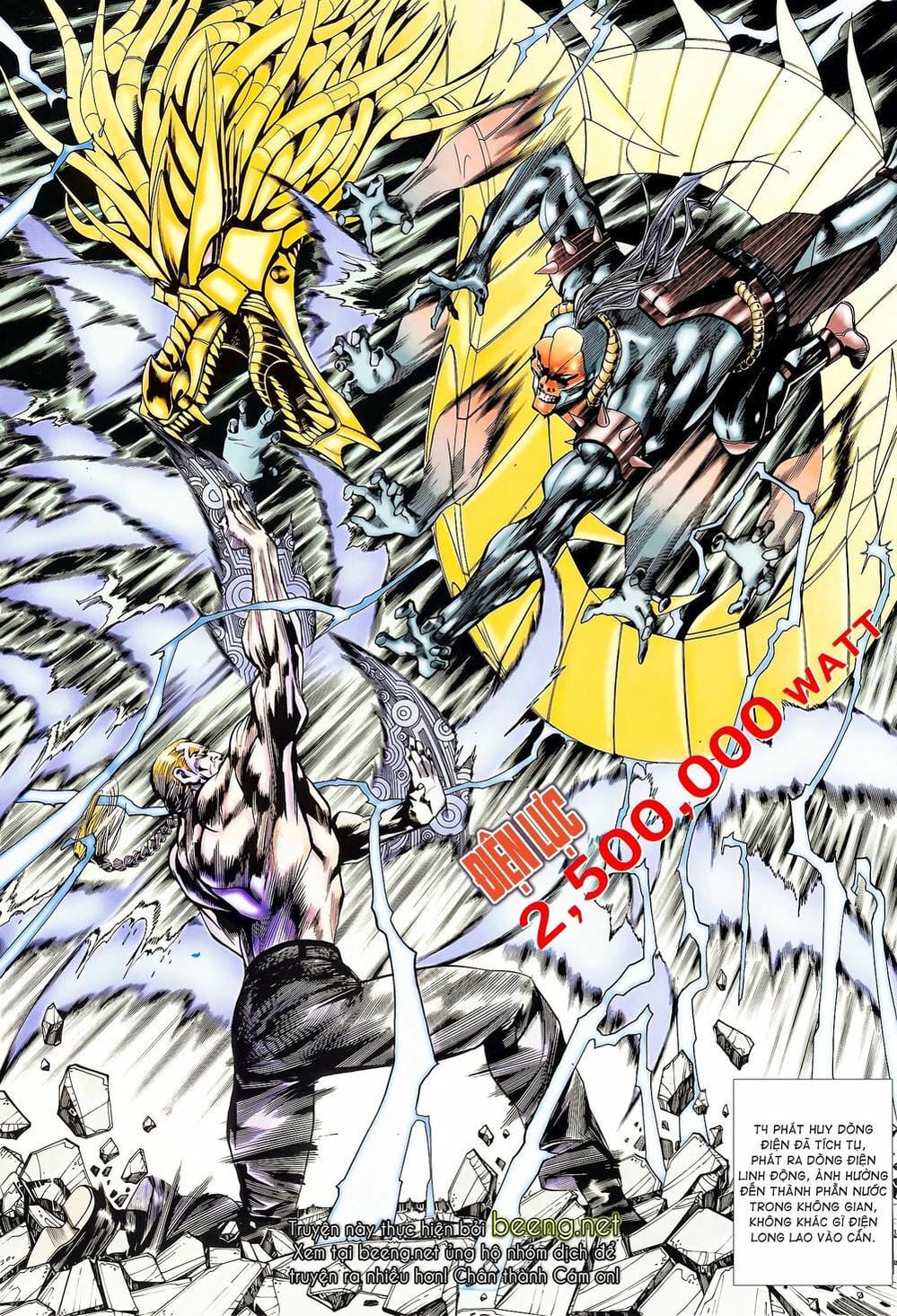 Truyện Tranh Long Hổ 5 Thế trang 8