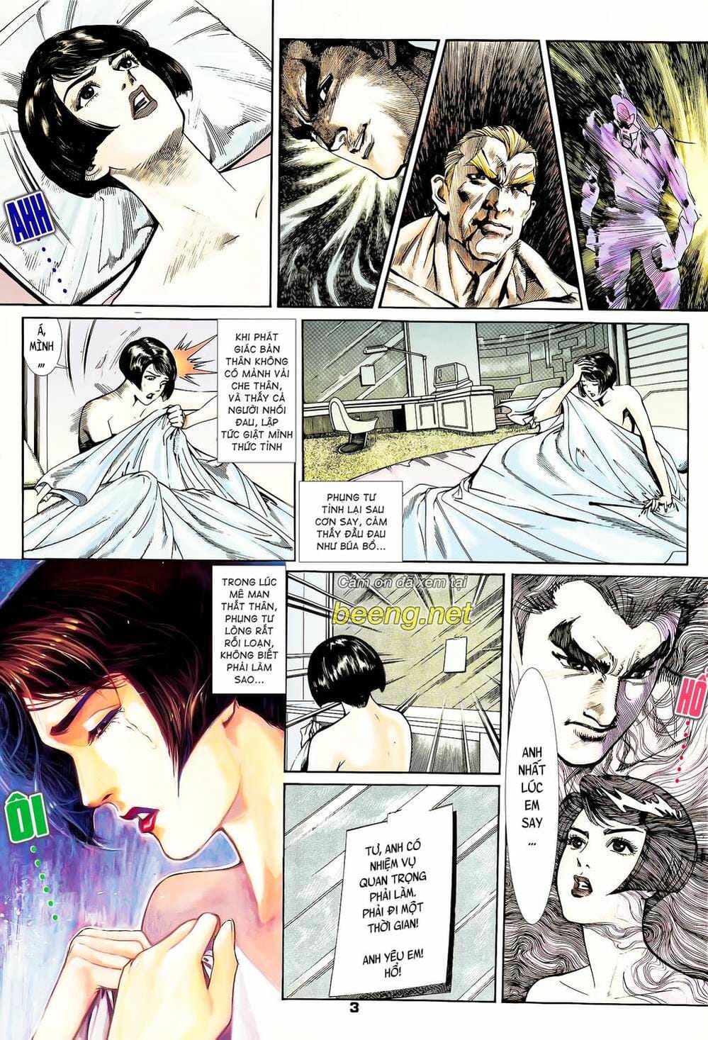 Truyện Tranh Long Hổ 5 Thế trang 8