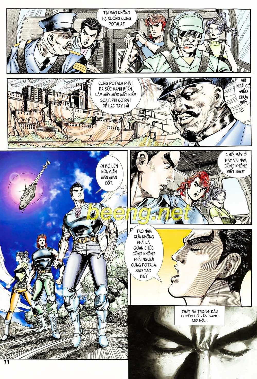 Truyện Tranh Long Hổ 5 Thế trang 8