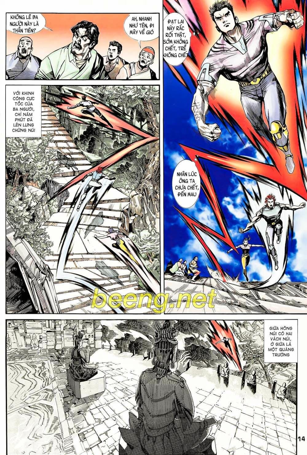 Truyện Tranh Long Hổ 5 Thế trang 8