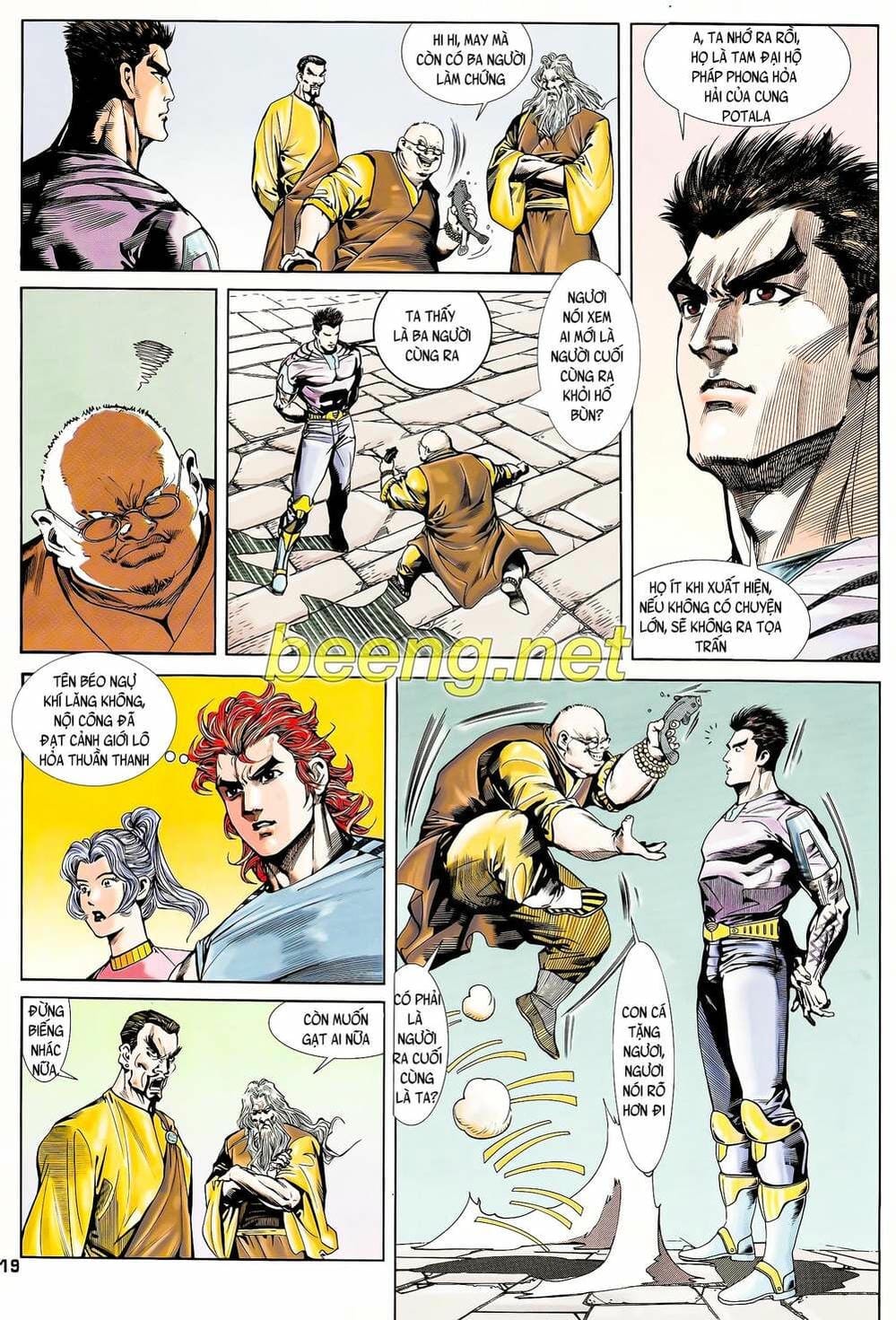 Truyện Tranh Long Hổ 5 Thế trang 8