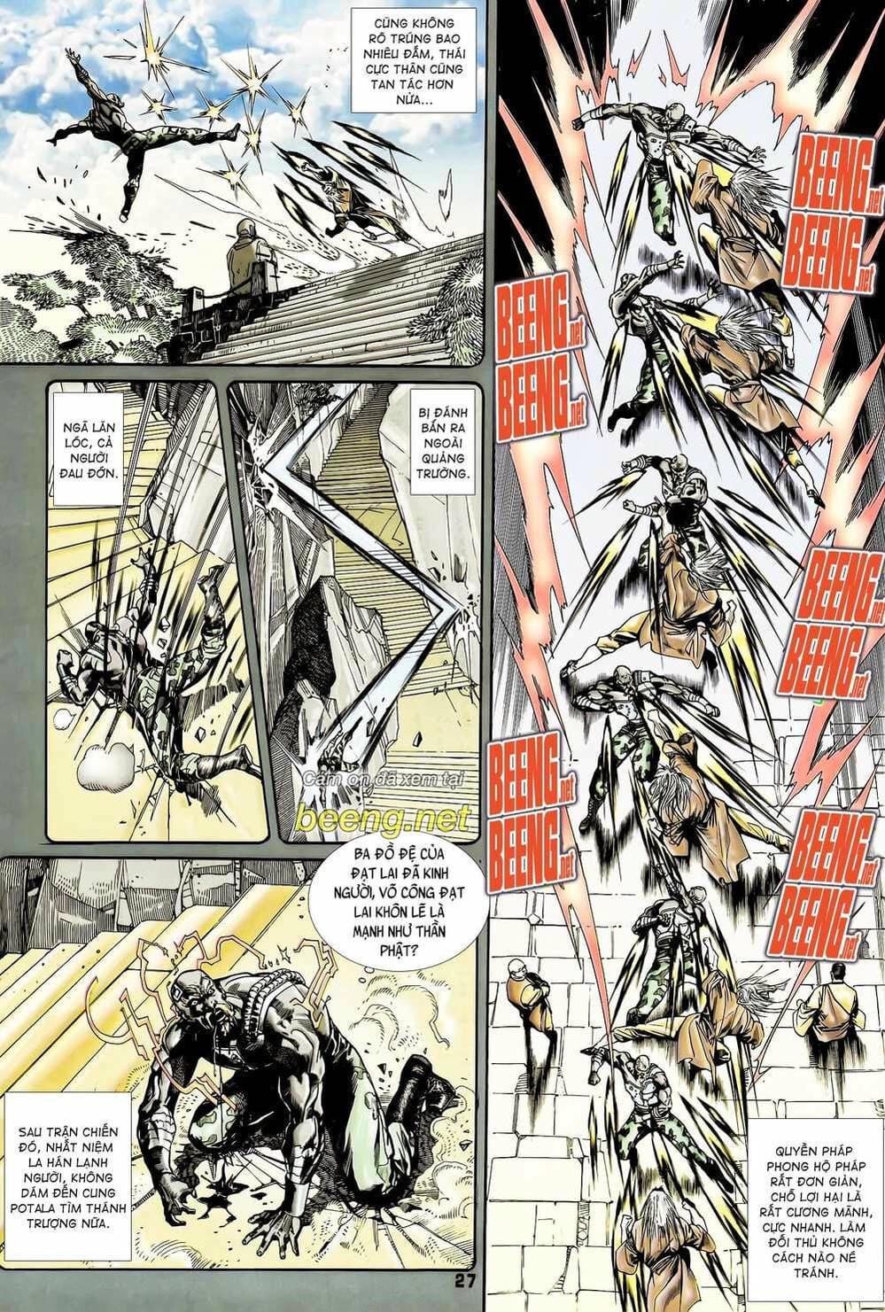 Truyện Tranh Long Hổ 5 Thế trang 8