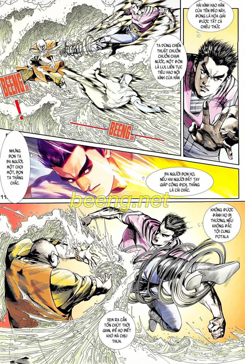 Truyện Tranh Long Hổ 5 Thế trang 8