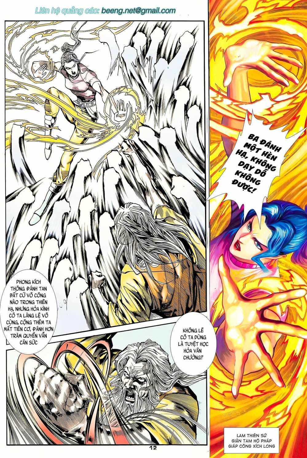 Truyện Tranh Long Hổ 5 Thế trang 8