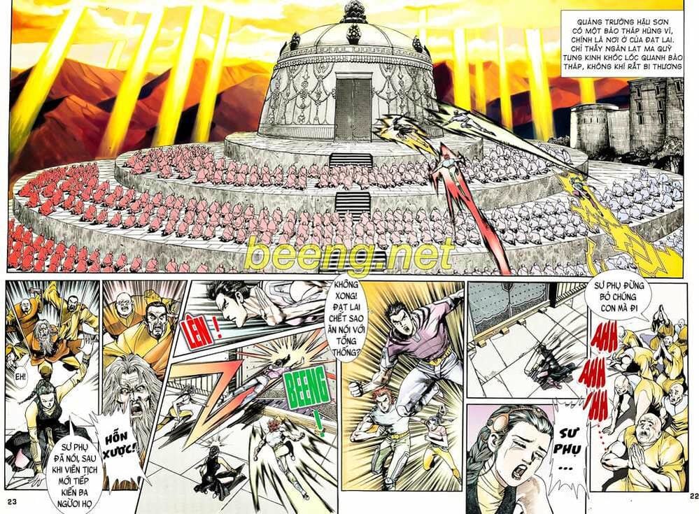 Truyện Tranh Long Hổ 5 Thế trang 8