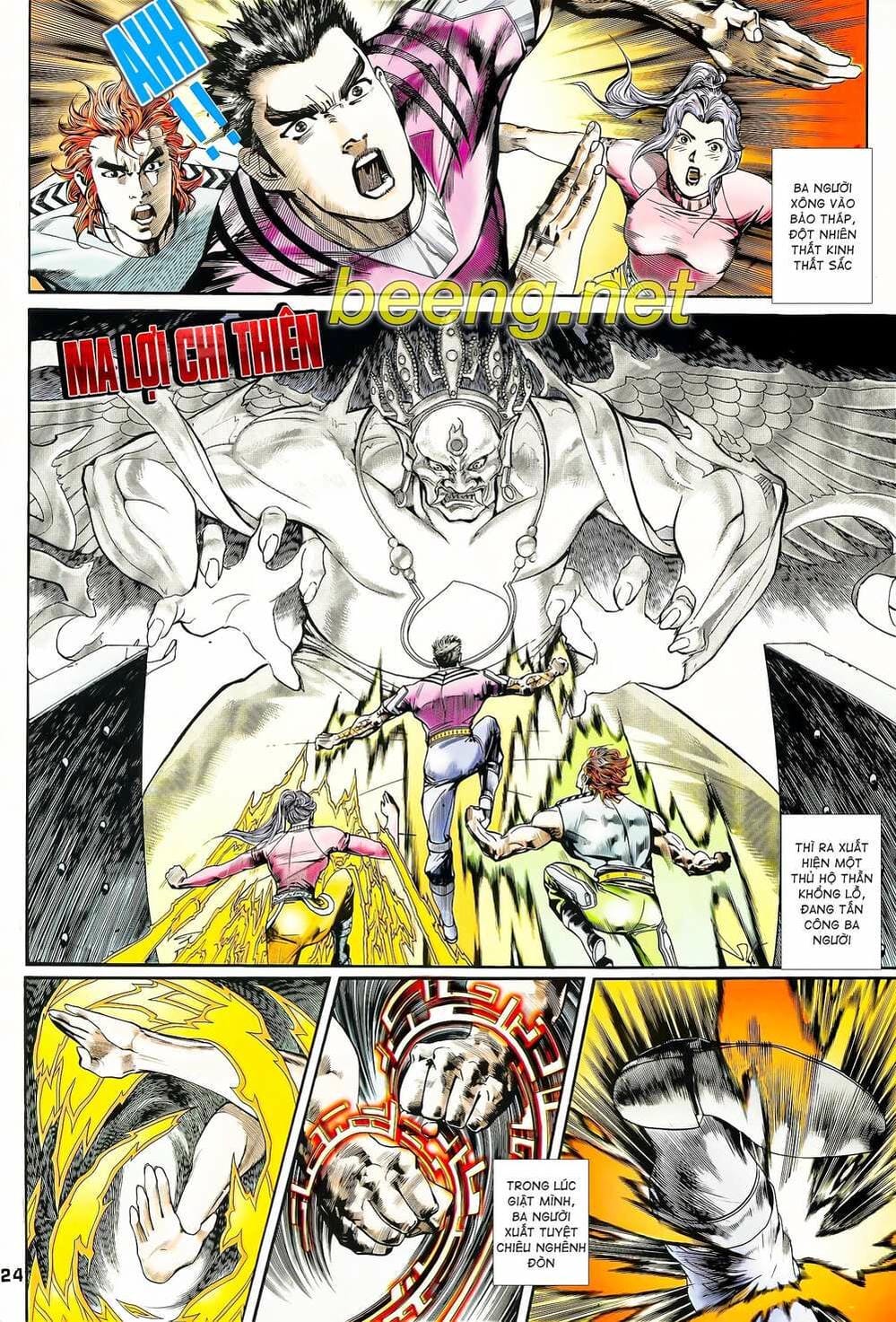 Truyện Tranh Long Hổ 5 Thế trang 8