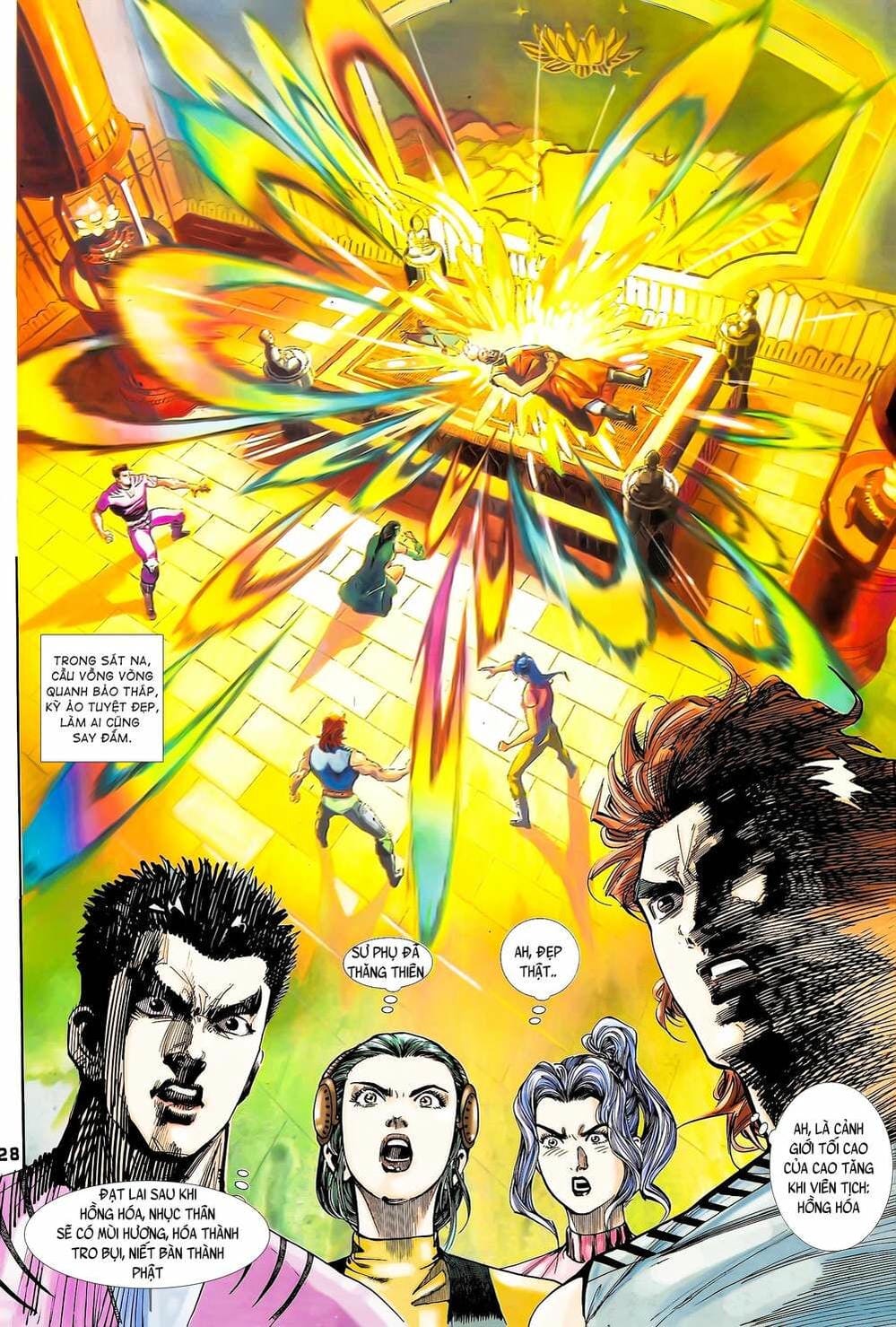 Truyện Tranh Long Hổ 5 Thế trang 8