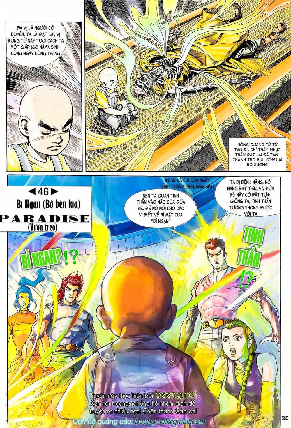 Truyện Tranh Long Hổ 5 Thế trang 8