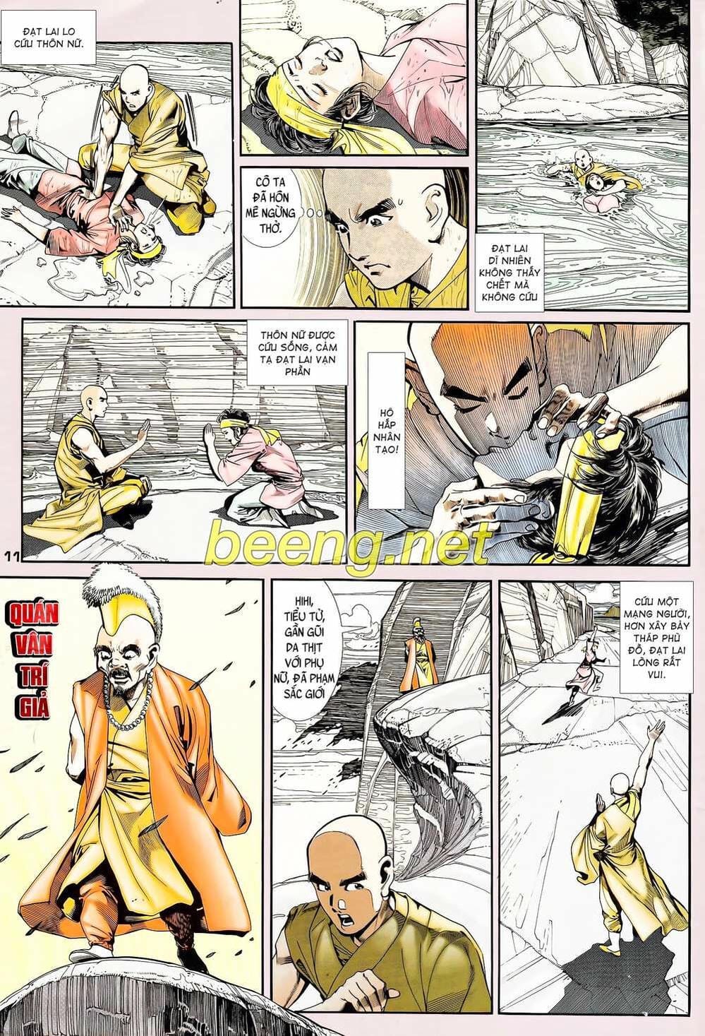 Truyện Tranh Long Hổ 5 Thế trang 8